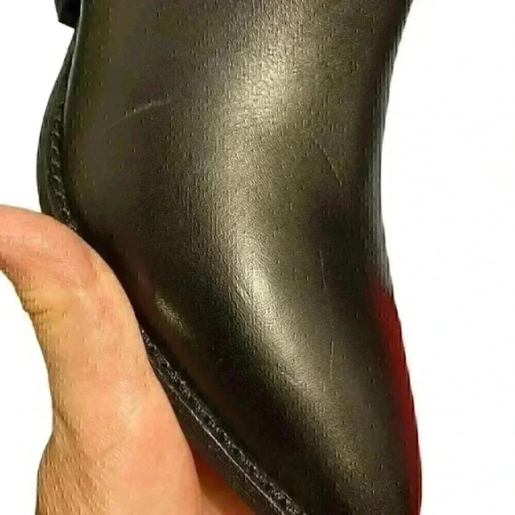 Sam Edelman Neena Black Leather Ankle Booties Sz 8M NWB - Picture 11 of 13